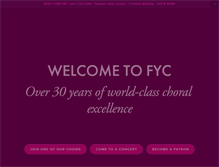 Tablet Screenshot of fyc.org.uk